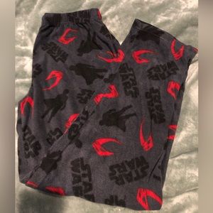 NWOT Star Wars Fleece Pajama Bottoms Medium